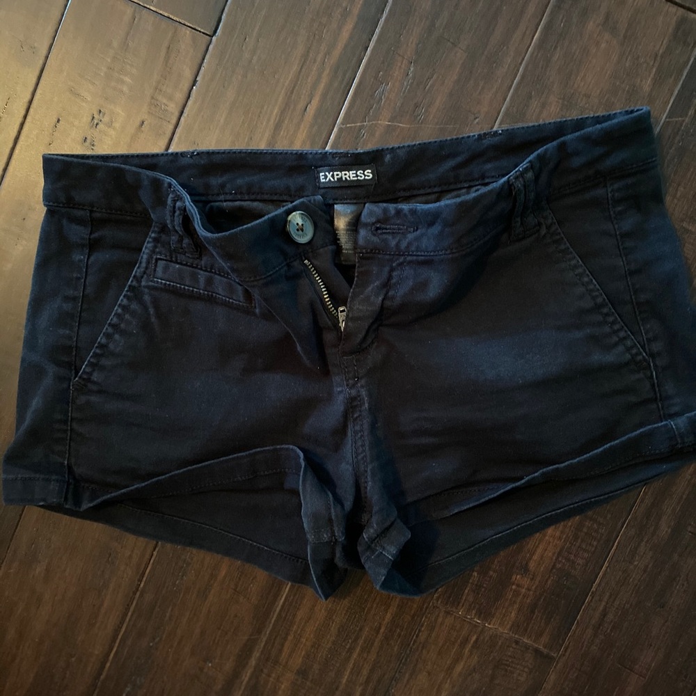Black shorts from Express